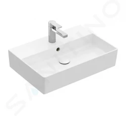 VILLEROY & BOCH - Memento 2.0 Umývadlo 600x420 mm, s prepadom, otvor na batériu, alpská biela (4A226001)