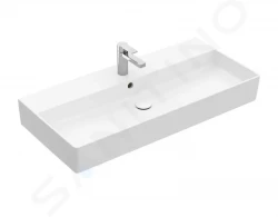 VILLEROY & BOCH - Memento 2.0 Umývadlo nábytkové 1000x470 mm, s prepadom, otvor na batériu, alpská biela (4A221G01)