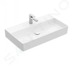 VILLEROY & BOCH - Memento 2.0 Umývadlo nábytkové 800x470 mm, bez prepadu, otvor na batériu, alpská biela (4A228L01)