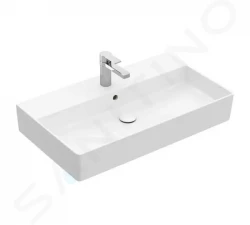 VILLEROY & BOCH - Memento 2.0 Umývadlo nábytkové 800x470 mm, s prepadom, otvor na batériu, alpská biela (4A228G01)