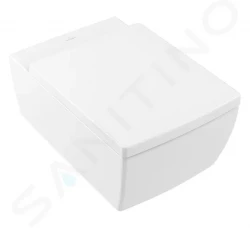 VILLEROY & BOCH - Memento 2.0 Závesné WC, zadný odpad, DirectFlush, alpská biela (4633R001)