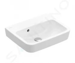 VILLEROY & BOCH - O.novo Umývadielko 450x370 mm, s prepadom, bez otvoru na batériu, alpská biela (43444701)