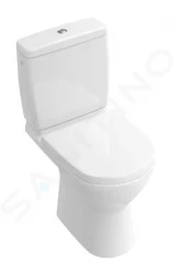 VILLEROY & BOCH - O.novo WC kombi misa Compact, zadný odpad, DirectFlush, alpská biela (5689R001)