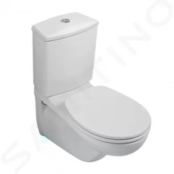 VILLEROY & BOCH - O.novo Závesná WC kombi misa, zadný odpad, alpská biela (66231001)