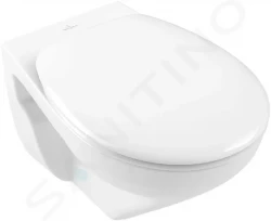 VILLEROY & BOCH - O.novo Závesné WC, DirectFlush, CeramicPlus, alpská biela (7682R0R1)