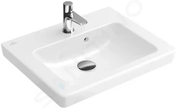 VILLEROY & BOCH - Subway 2.0 Umývadielko nábytkové 500x400 mm, s prepadom a otvorom pre batériu, biela (73155G01)