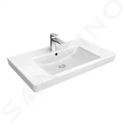 VILLEROY & BOCH - Subway 2.0 Umývadlo 800x470 mm, s prepadom, otvor na batériu, alpská biela (71758G01)