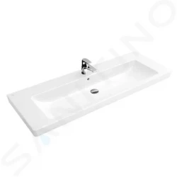 VILLEROY & BOCH - Subway 2.0 Umývadlo nábytkové 1300x470 mm, s prepadom, s otvormi na batériu, biela (7176D001)