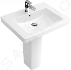 VILLEROY & BOCH - Subway 2.0 Umývadlo s prepadom, 550x440 mm, alpská biela (71135501)