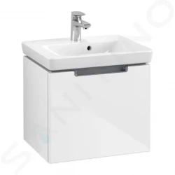 VILLEROY & BOCH - Subway 2.0 Umývadlová skrinka, 485x420x380 mm, 1 zásuvka, Glosy White (A68510DH)