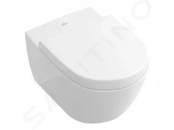 VILLEROY & BOCH - Subway 2.0 Závesné WC, DirectFlush, AntiBac, CeramicPlus, alpská biela (5614R0T2)