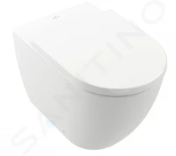 VILLEROY & BOCH - Subway 3.0 Stojace WC, TwistFlush, AntiBac, CeramicPlus, alpská biela (4671T0T2)