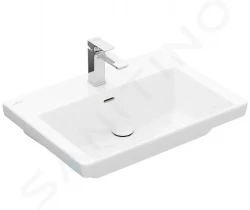 VILLEROY & BOCH - Subway 3.0 Umývadlo 65x47 cm, s prepadom, otvor na batériu, alpská biela (4A706501)