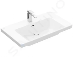 VILLEROY & BOCH - Subway 3.0 Umývadlo 800x470 mm, s prepadom, otvor na batériu, alpská biela (4A708001)