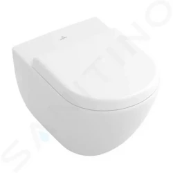 VILLEROY & BOCH - Subway Závesné WC, CeramicPlus, alpská biela (660310R1)