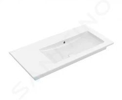 VILLEROY & BOCH - Venticello Umývadlo nábytkové 1000x500 mm, s prepadom, bez otvoru na batériu, alpská biela (4134R301)