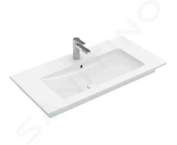 VILLEROY & BOCH - Venticello Umývadlo nábytkové 1000x500 mm, s prepadom, otvor na batériu, alpská biela (4104AL01)