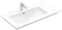 VILLEROY & BOCH - Venticello Umývadlo nábytkové 1000x500 mm, s prepadom, otvor na batériu, alpská biela (4134L101)