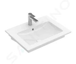 VILLEROY & BOCH - Venticello Umývadlo nábytkové 650x500 mm, s prepadom, otvor na batériu, alpská biela (4124G601)