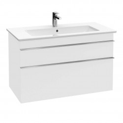 VILLEROY & BOCH - Venticello Umývadlová skrinka, 95x59x50 cm, 2 zásuvky, Glosy White (A92601DH)