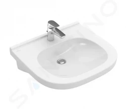 VILLEROY & BOCH - ViCare Umývadlo Vita 560x550 mm, bez prepadu, otvor na batériu, alpská biela (41195601)