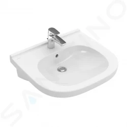 VILLEROY & BOCH - ViCare Umývadlo Vita 560x550 mm, s prepadom, otvor na batériu, alpská biela (41195501)