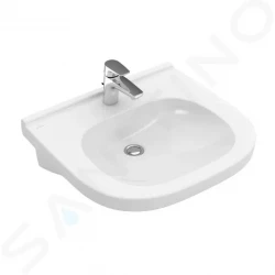 VILLEROY & BOCH - ViCare Umývadlo Vita 610x550 mm, bez prepadu, otvor na batériu, alpská biela (41196101)