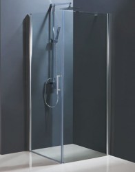 VÝPRODEJ - Sprchové dvere MADEIRA II KOMBI - Čelné dvere, sklo Frost (ľavé) 85 × 195 cm (BCMADE285CFLVYP)